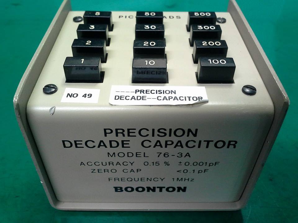 PRECISION DECADE CAPACITOR รูปที่ 1