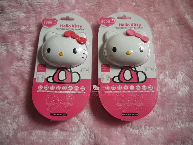 KITTY Power Bank 8,000mah ... น่ารัก และขายดีสุดๆ รูปที่ 1