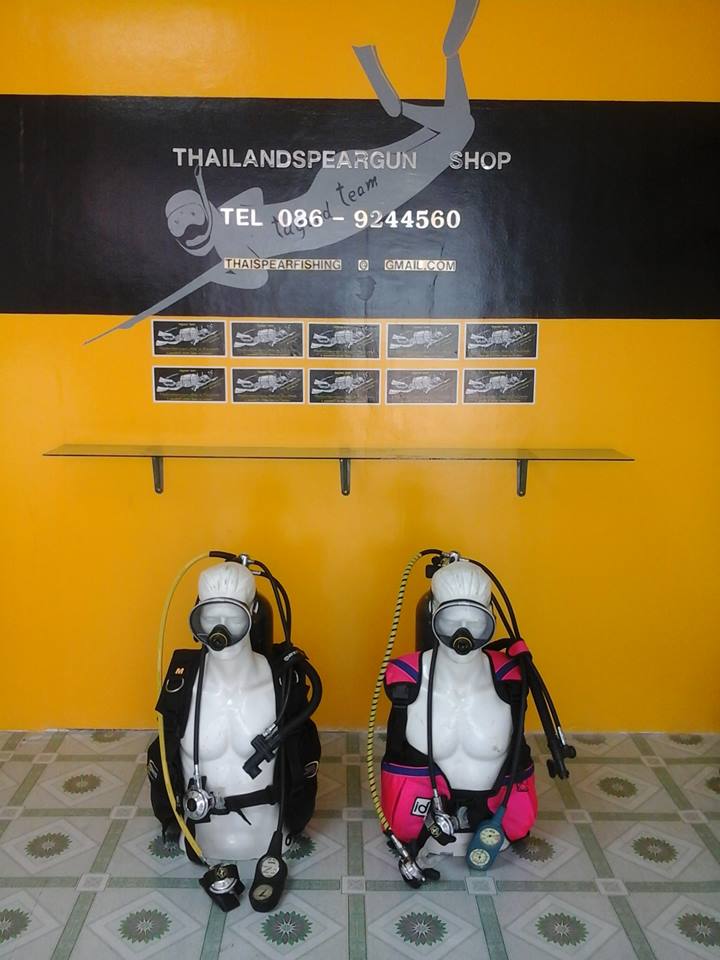 ขายชุดดำน้ำ scuba แบบครบเซ็ทราคา 22000 บาทจำนวน 2 ชุดที่ร้าน Thailandspeargun shop บน Facebook รูปที่ 1