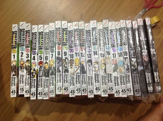 หนังสือการ์ตูน สะสม สภาพดี หลายเรื่องหลากรส soul eater อินุยาฉะ เนกิมะ นานะ brave story d-gray man โนงามินิวโร เซนจู รูปที่ 4