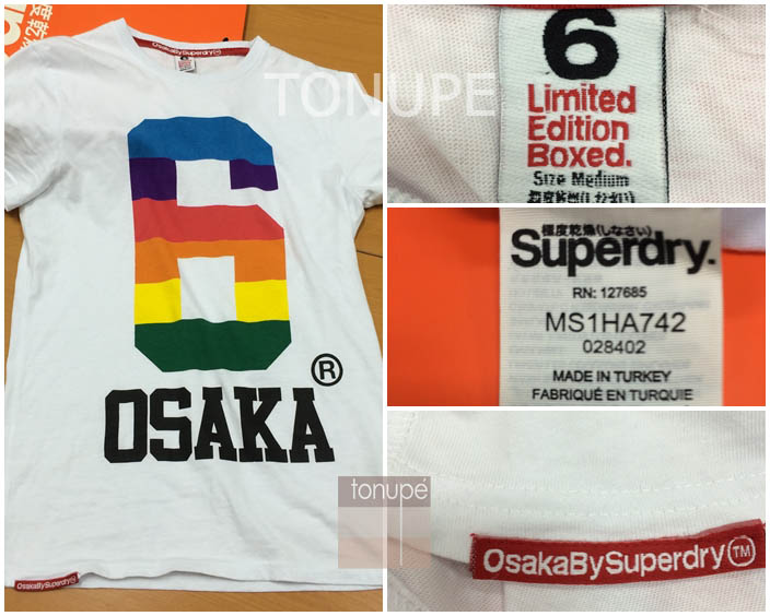 ขาย เสื้อ Superdry Osaka t-shirt  limited edition รูปที่ 1