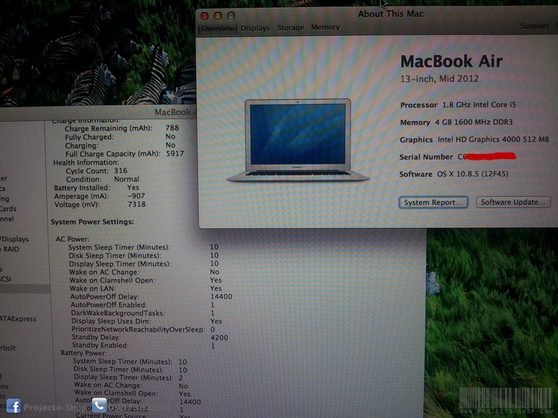 [ขายแล้วครับ] Macbook Air 13 (Mid 2012) สภาพใหม่สวยๆ 99% เหมือนใหม่ รูปที่ 7