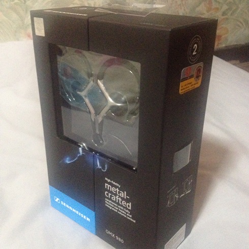 ขายหูฟัง Sennheiser OMX 980 มือหนึ่งยังไม่ได้แกะ รูปที่ 3
