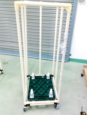 ABS Pipe rack,ESD pipe rack,PVC rack,รถเข็น ท่อ pvc,ชั้นวาง pvc,ESD,pipe rack, นำเข้าจากต่างประเทศ รูปที่ 2