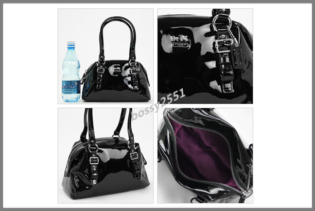 กระเป๋า COACH MADISON PATENT SMALL BAG F48468 รูปที่ 2