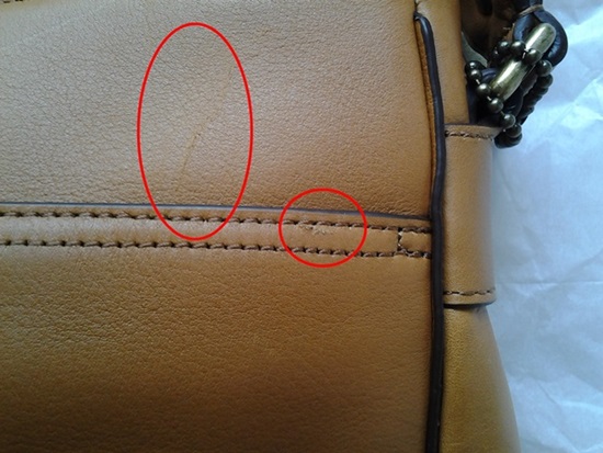 SALE สินค้ามีตำหนิ กระเป๋าผู้ชาย COACH BLEECKER LEGACY LEATHER COURIER BAG F70486   รูปที่ 4