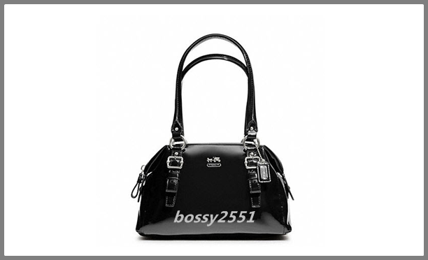 กระเป๋า COACH MADISON PATENT SMALL BAG F48468 รูปที่ 1
