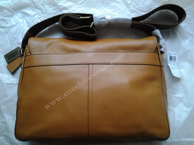 SALE สินค้ามีตำหนิ กระเป๋าผู้ชาย COACH BLEECKER LEGACY LEATHER COURIER BAG F70486   รูปที่ 3