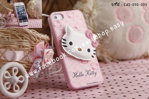 เคสไอโฟน4S เคสซิลิโคลนขอบนิ่ม kitty แบบถอดได้ รูปที่ 4