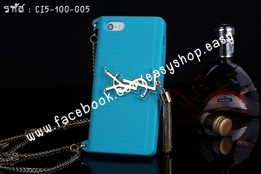 เคสไอโฟน5/5s เคสฝาหลังซิลิโคน มีสายสะพาย เหมือนจริง รูปที่ 6