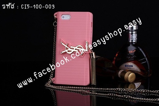 เคสไอโฟน5/5s เคสฝาหลังซิลิโคน มีสายสะพาย เหมือนจริง รูปที่ 4