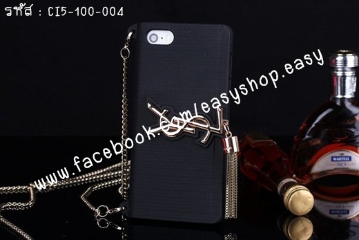 เคสไอโฟน5/5s เคสฝาหลังซิลิโคน มีสายสะพาย เหมือนจริง รูปที่ 5