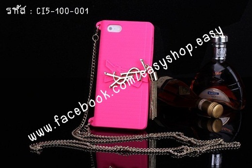 เคสไอโฟน5/5s เคสฝาหลังซิลิโคน มีสายสะพาย เหมือนจริง รูปที่ 2