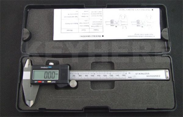 เวอร์เนียร์ดิจิตอล เครื่องวัดขนาด เครื่องมือวัดขนาด CALIPER VERNIER GAUGE 6 นิ้ว (พร้อมกล่อง) รูปที่ 1