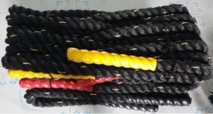 ขาย Battle Ropes เชือกออกกำลังกาย ขนาด 1.5 นิ้ว ยาว 30 ฟุต รูปที่ 1