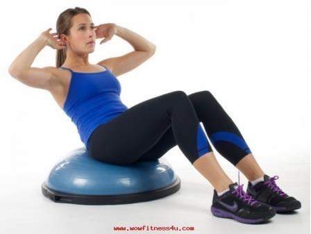 PR-436 BOSU Ball half balance ball(มีสินค้าพร้อมส่งค่ะ) รูปที่ 1