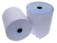 กระดาษปอนด์ขาวพิมพ์บิลแบบม้วนเต็ม กระดาษเคมี 2 ชั้นแบบม้วน กระดาษความร้อนแบบม้วน
