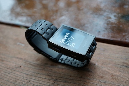 พร้อมส่ง Pebble Steel Black Matte รูปที่ 1