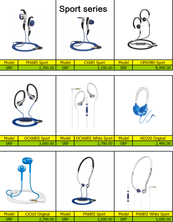ขายหูฟัง Sennheiser หลากหลายรุ่น มีทั้งแบบ in ear, head phone, ear bud, wireless headphone รูปที่ 4