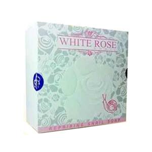 สบู่หอยทาก White Rose Snail Soap  รูปที่ 1