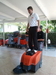 รูปย่อ Cleaning Machine เครื่องกวาดพื้นระบบสุญญากาศทำความสะอาดอัตโนมัติ HAKO SWEEPERS – เยอรมันนี รูปที่4