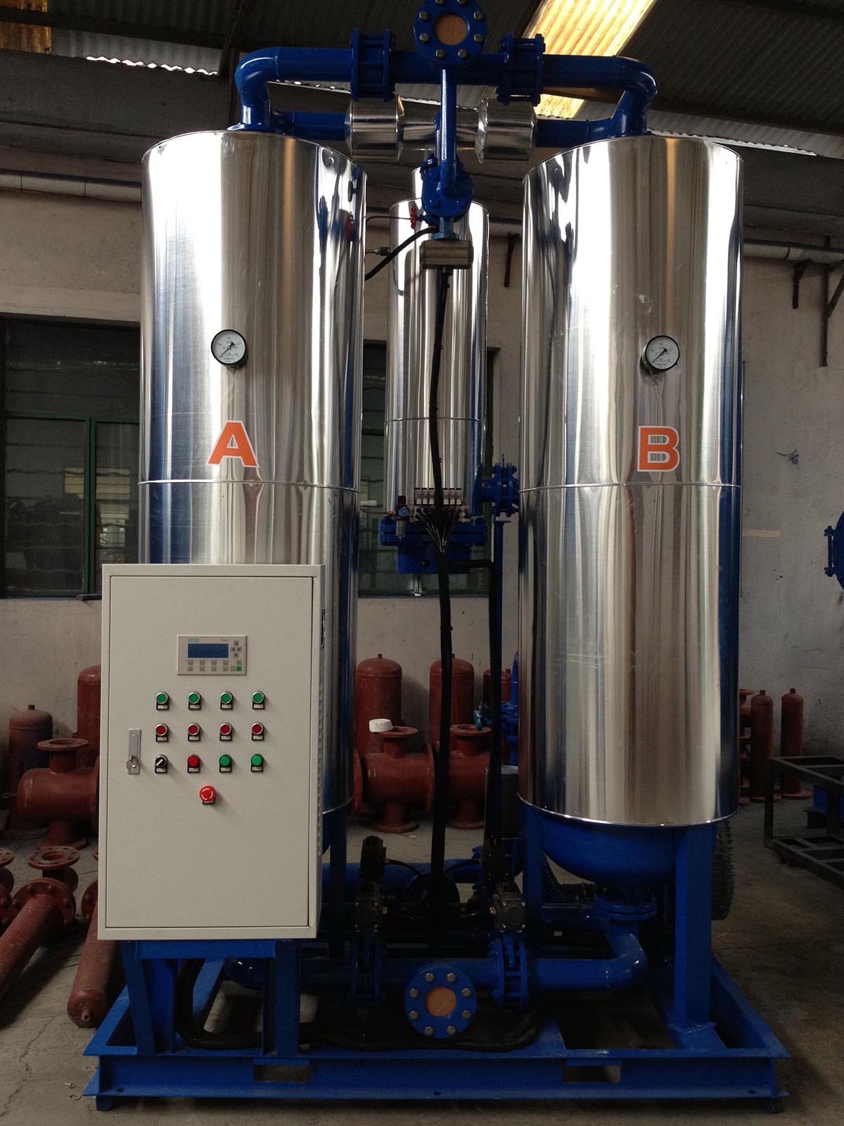 Air Dryer มือสอง Chiller ปั้มลม Refrigerant Air Dryerใหม่ ซ่อม Air Dryer เสีย รูปที่ 5