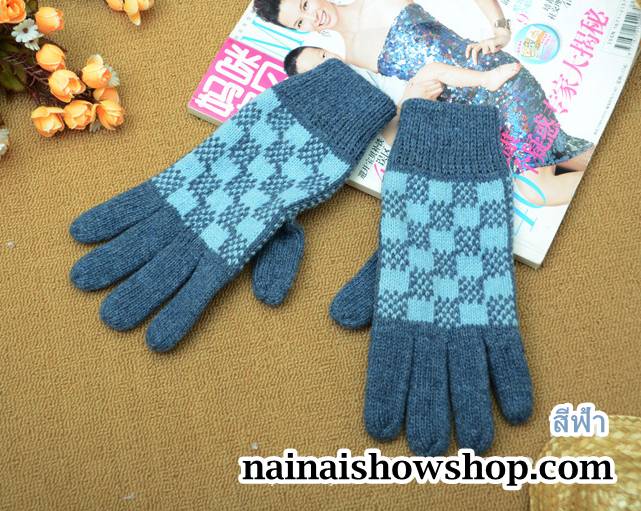 ถุงมือแบบยาว ถุงมือเกาหลี ถุงมือไหมพรม มีหลายแบบหลายสไตล์มาให้เลือกกันแล้ว รูปที่ 4