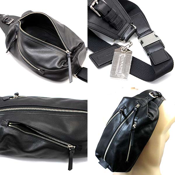  กระเป๋าผู้ชาย COACH THOMSON LEATHER SLING PACK F70360  รูปที่ 4