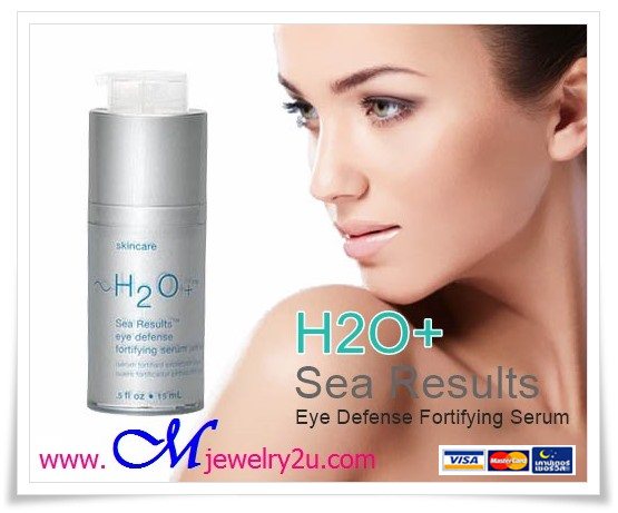 เซรัมลบริ้วรอย รอยคล้ำรอบดวงตา ขจัดถุงใต้ตา H2O Sea Results Eye Defense  รูปที่ 1