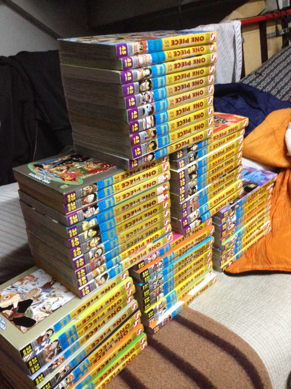 ขายหนังสือการ์ตูนมือสอง เรื่อง onepiece เล่ม 1-60 รูปที่ 3