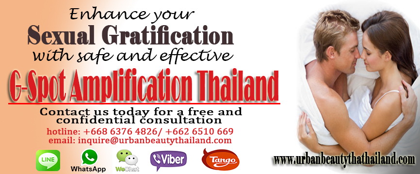 G Spot Amplification Thailand/ G-Spot Shot Augmentation Bangkok For Better Sex Life - Urban Beauty Thailand รูปที่ 1