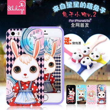  case iphone5s iphone5 8thdays rabbit GiGi II(original) รูปที่ 1