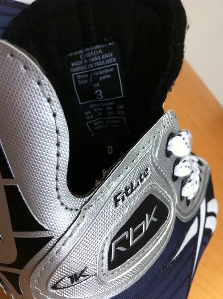 ขายรองเท้า ice skate Rbk ใช้งานแค่ 3 ครั้ง(รวมตอนลองใส่แล้ว) รูปที่ 5