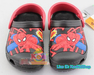 รูปย่อ Crocs รองเท้าเด็ก 3D Spiderman action สีดำ SH581 รูปที่3
