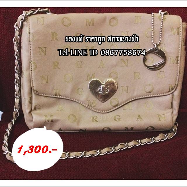 ขายกระเป๋า longchamp ของแท้ มือสอง สีฟ้า สีครีม  รูปที่ 5
