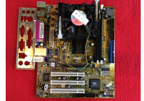 ASUS-P4VP-MX socket 478 Pentium4 2.8 GHz รูปที่ 1