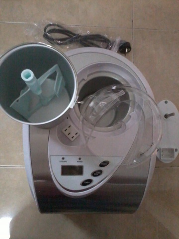 ขายเครื่องทำไอศครีมใหม่แบบครอบครัวหรือผู้ฝึกหัดทำไอศครีม รูปที่ 4