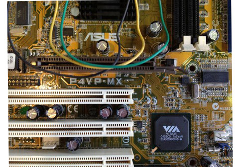 ASUS-P4VP-MX socket 478 Pentium4 2.8 GHz รูปที่ 2