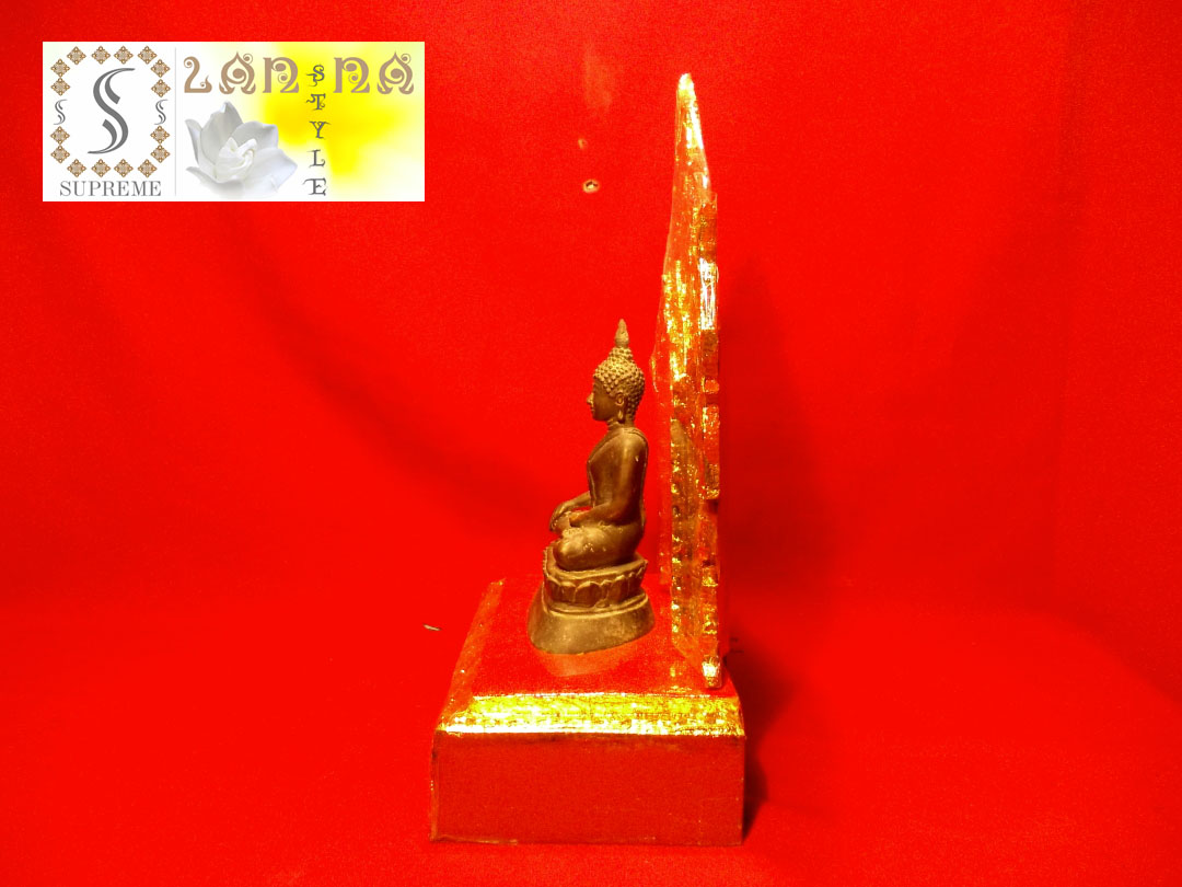 แท่นพระพม่าทรงสูง 7 นิ้ว รูปที่ 3