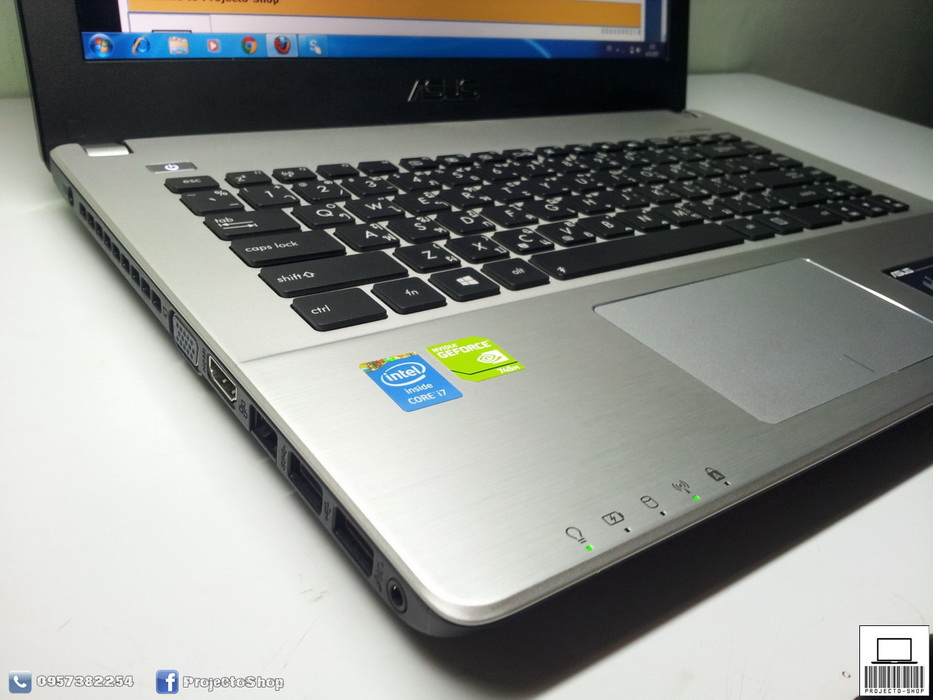 [ขายแล้วครับ] ASUS K450JF-WX013D สเปคเทพแรงๆ สภาพใหม่กิ๊ฟ พร้อมประกันยาว รูปที่ 3