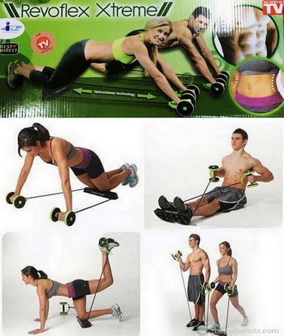 revoflex xtreme เครื่องออกกำลังกายลดหน้าท้องขนาดเล็ก สินค้าas seen on TV รูปที่ 2