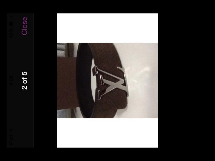 LV INITIALES 40MM มือสองสภาพดี รูปที่ 3