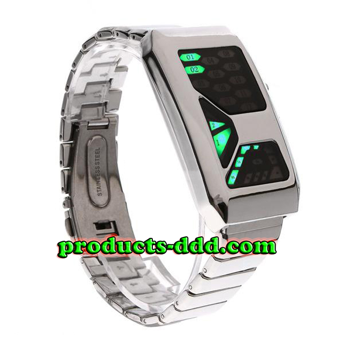 นาฬิกาข้อมือ LED digital green A03 (Sale) รูปที่ 3