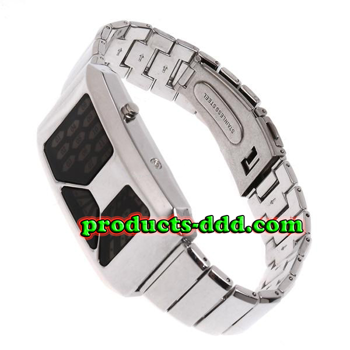 นาฬิกาข้อมือ LED digital green A03 (Sale) รูปที่ 4