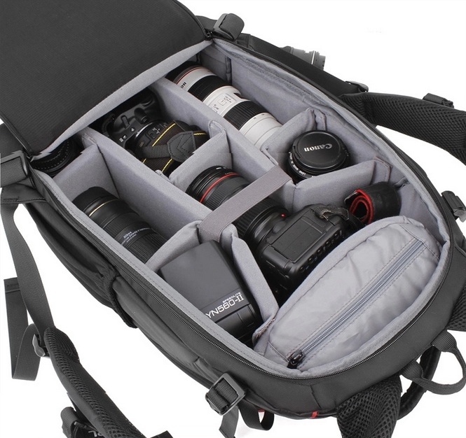 กระเป๋ากล้อง K7 CADEN Container Bag ทนทาน จุอุปกรณ์มหาศาล เหมาะสำหรับช่างภาพมืออาชีพ  รูปที่ 3