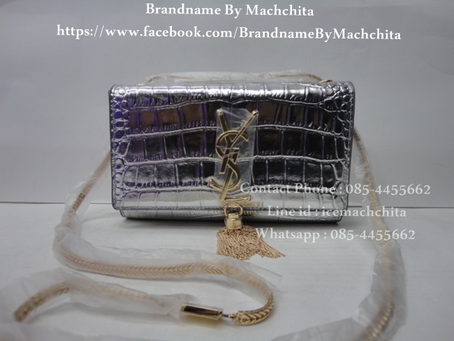 กระเป๋าครัช YSL มาพร้อมสายสะพายโซ่ยาว สินค้านำเข้าระดับ Hi-end คุณภาพดีที่สุด รูปที่ 5