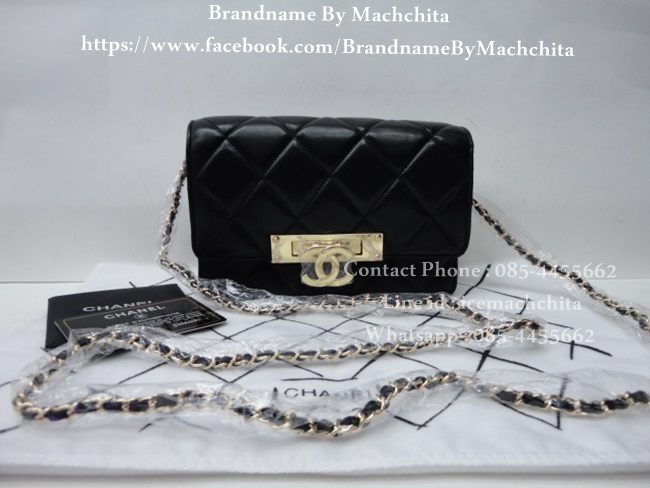 กระเป๋า Chanel Classic Size 7''-8'' สินค้านำเข้าระดับ Hi-end คุณภาพดีที่สุด รูปที่ 3
