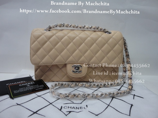 กระเป๋า Chanel Classic Size 10''-12'' 13'' (นิ้ว) สินค้านำเข้าระดับ Hi-end คุณภาพดีที่สุด รูปที่ 6