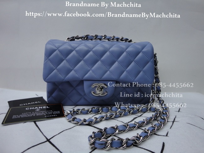 กระเป๋า Chanel Classic Size 7''-8'' สินค้านำเข้าระดับ Hi-end คุณภาพดีที่สุด รูปที่ 7