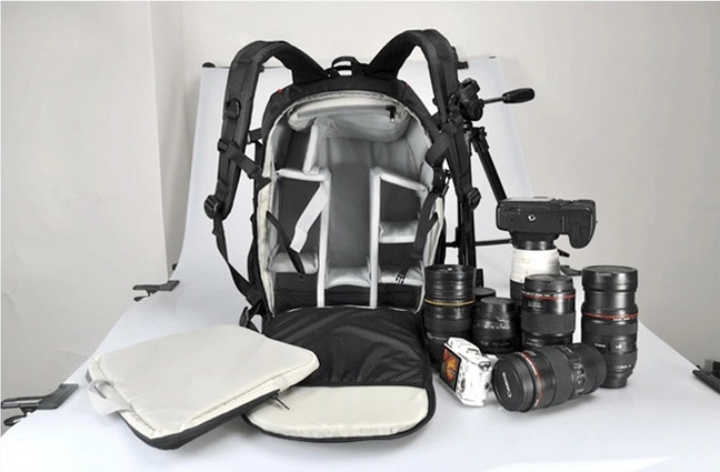 กระเป๋ากล้อง K7 CADEN Container Bag ทนทาน จุอุปกรณ์มหาศาล เหมาะสำหรับช่างภาพมืออาชีพ  รูปที่ 4